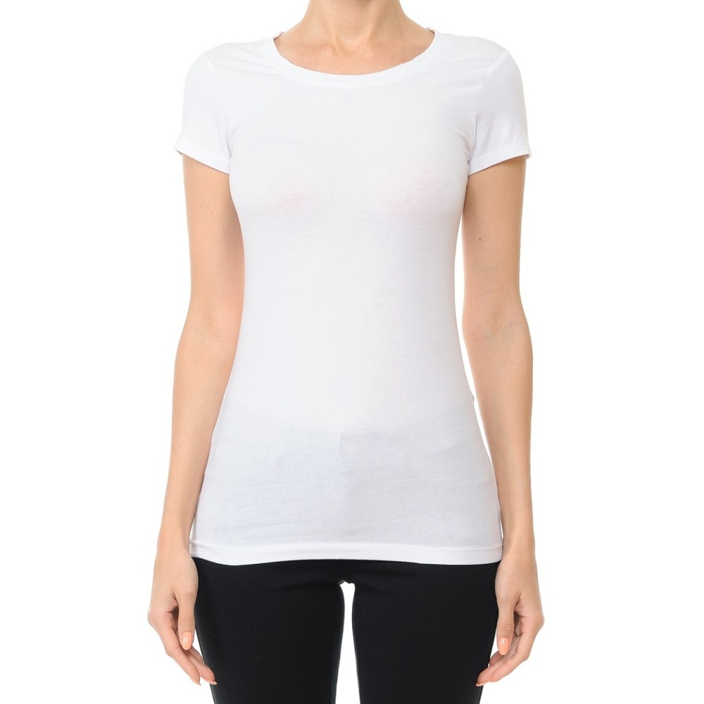 Round Neck Short Sleeve Shirt